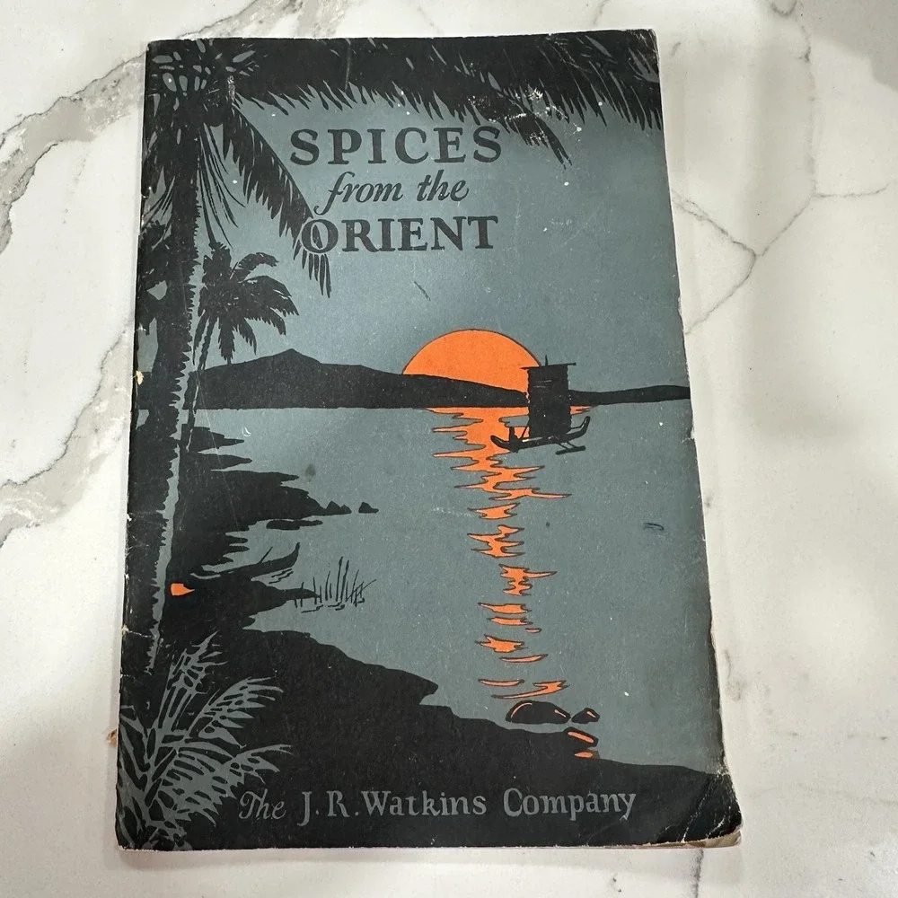 1927 Booklet Spices Orient J R Watkins Spice‎ Company Advertising VG